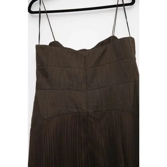 AMUR Sue Pleated Gown Size 12 - Picture 11 of 15